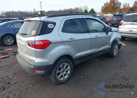 2021 Ford Ecosport Se z USA, uszkodzony, nr VIN MAJ6S3GL0MC454703